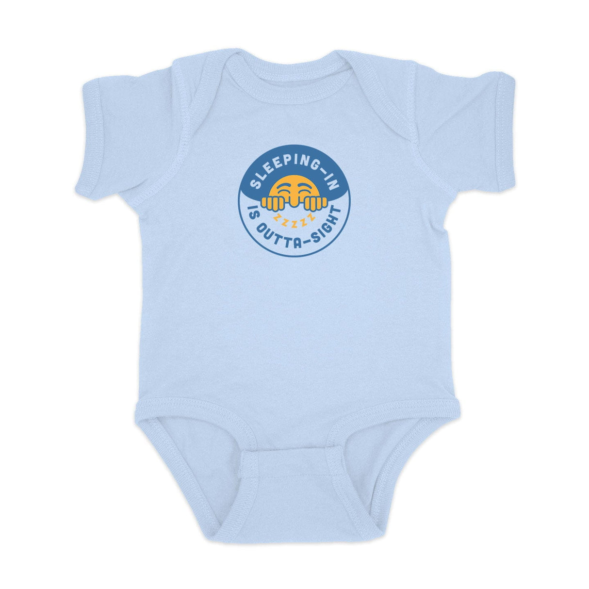 Sleeping in is Outta Sight Baby Onesie