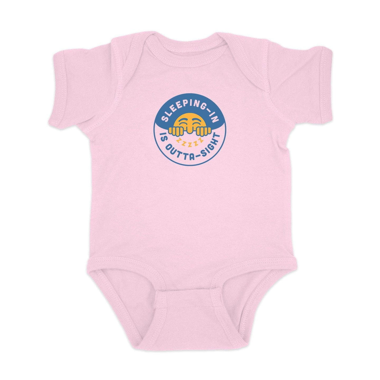 Sleeping in is Outta Sight Baby Onesie