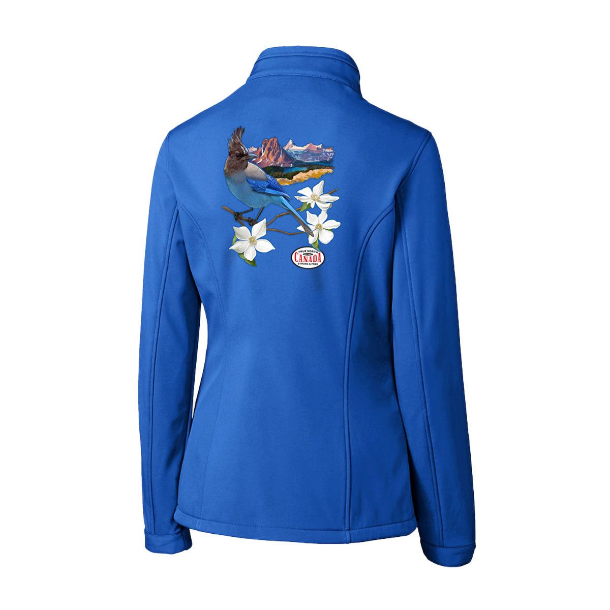 Steller's Jay Womens Softshell Jacket
