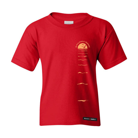 Sunset Reflection Kids T-shirt