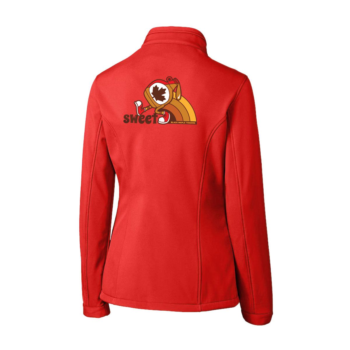 Sweet Maple Syrup Womens Softshell Jacket