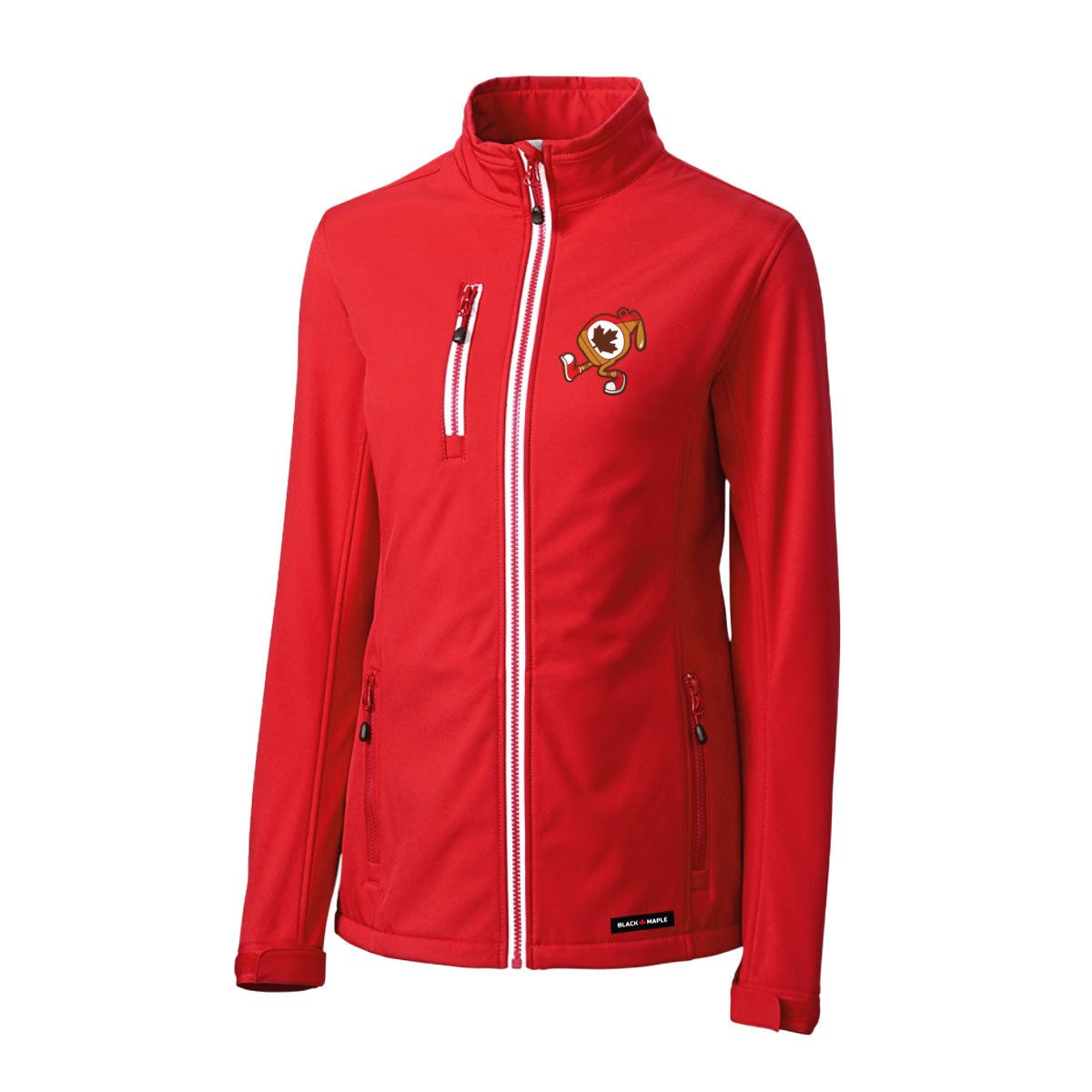 Sweet Maple Syrup Womens Softshell Jacket