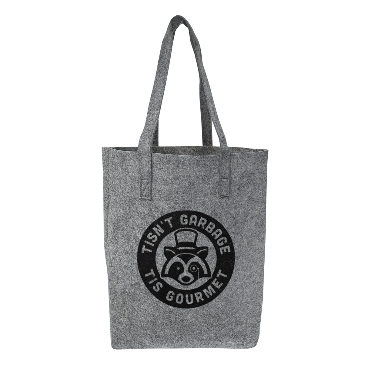 Tisn't Garbage Tis Gourmet Recycled Felt Tote Bag