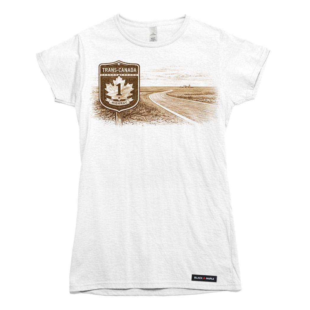 Trans-Canada Highway Prairies Road Trip T-shirt