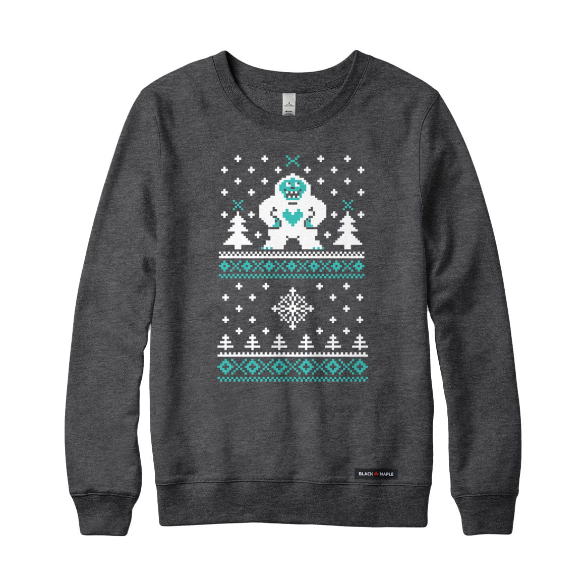 Ugly Knitted Yeti Crewneck Sweatshirt