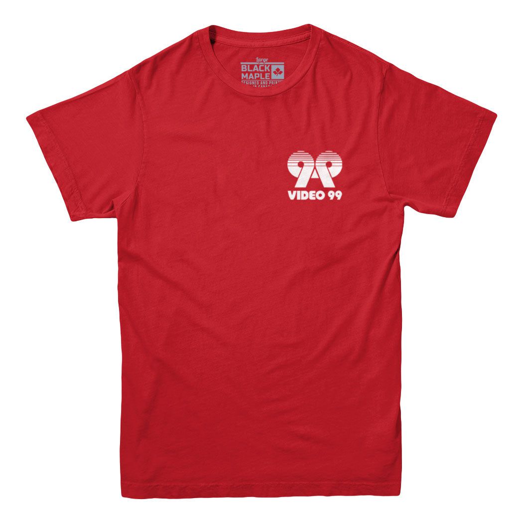 Video 99 White Logo T-shirt