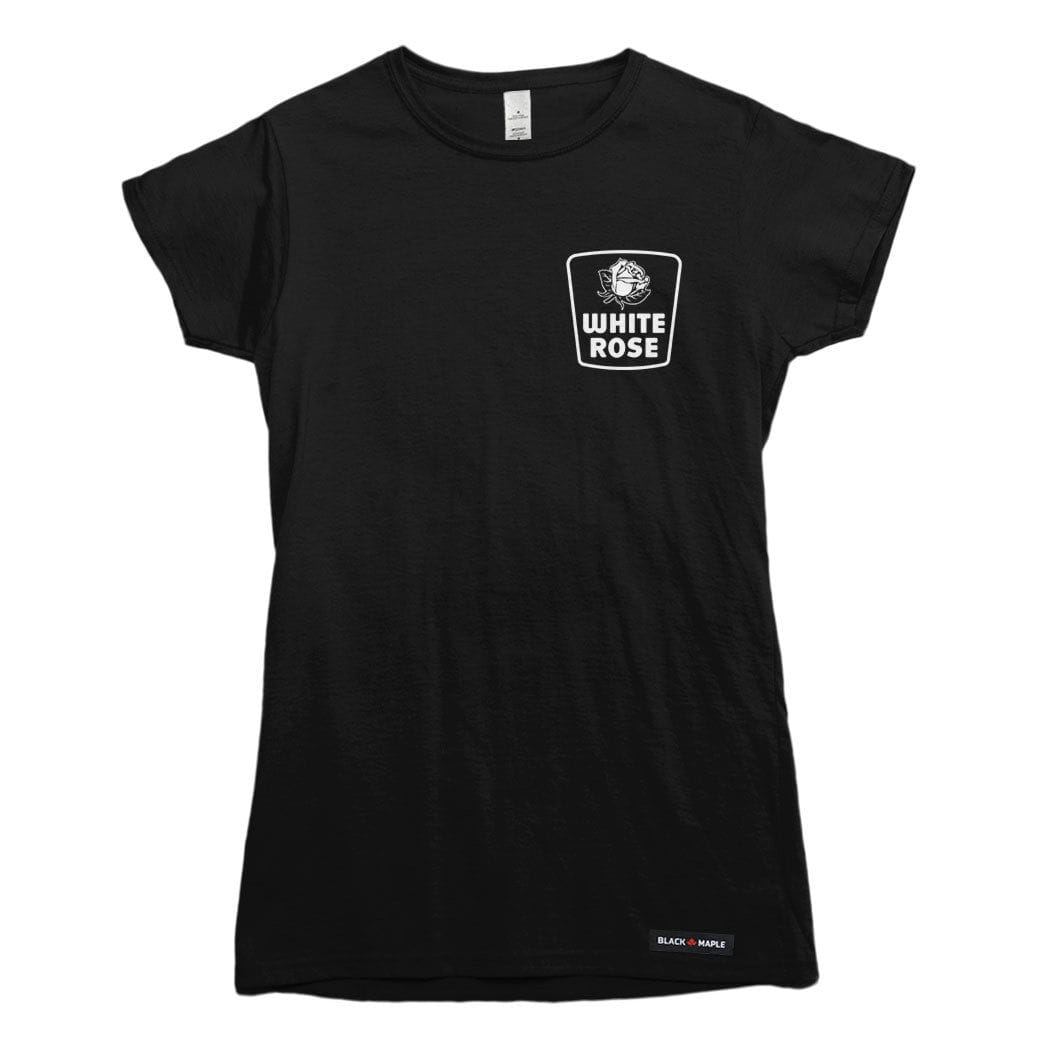 White Rose White Logo T-shirt