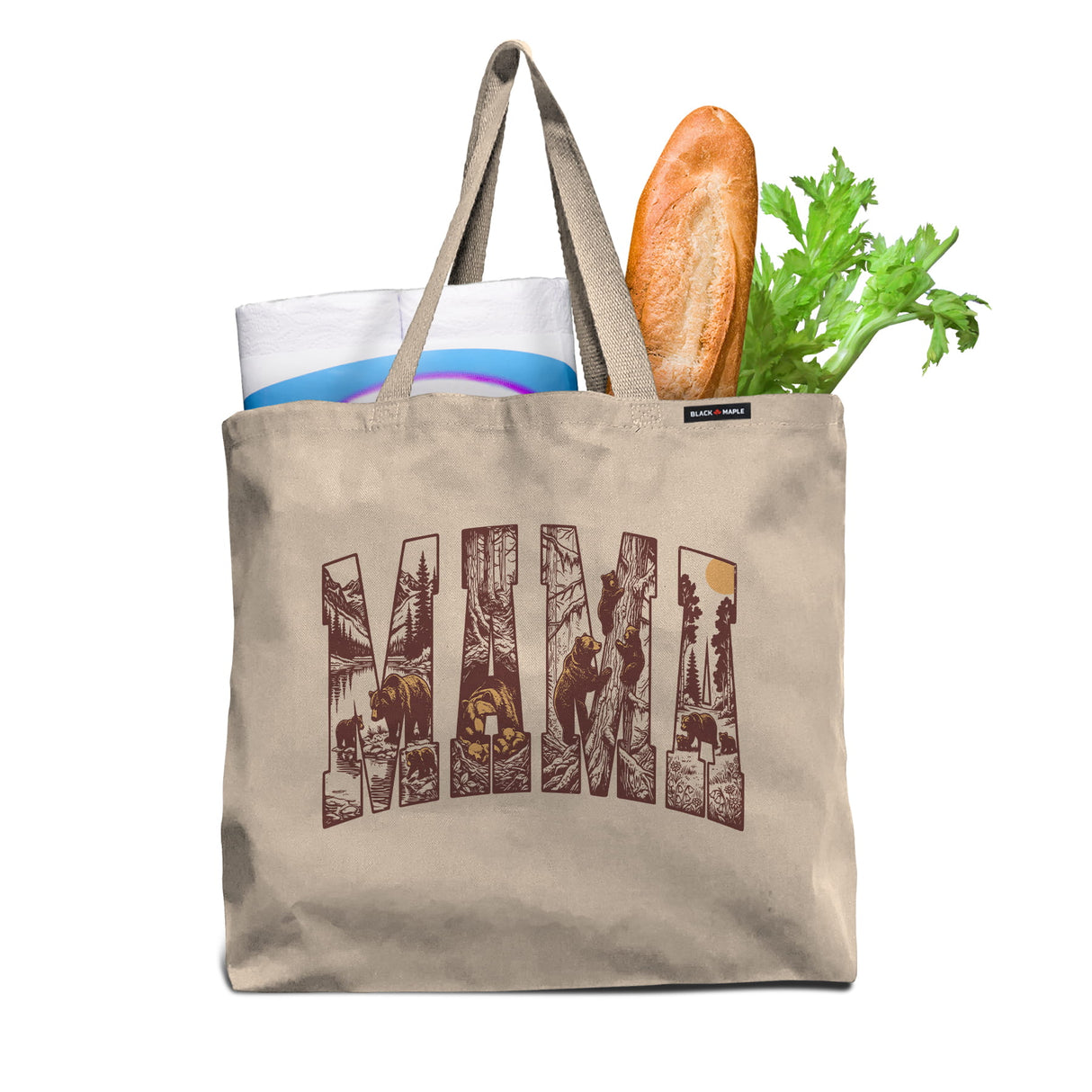 Wilderness Mama Bear Tote Bag