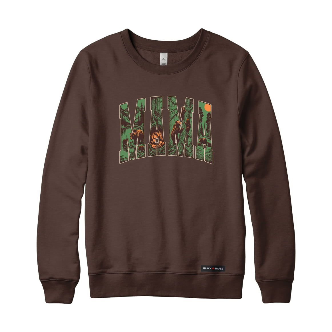 Wilderness Mama Bear Sweatshirt or Hoodie