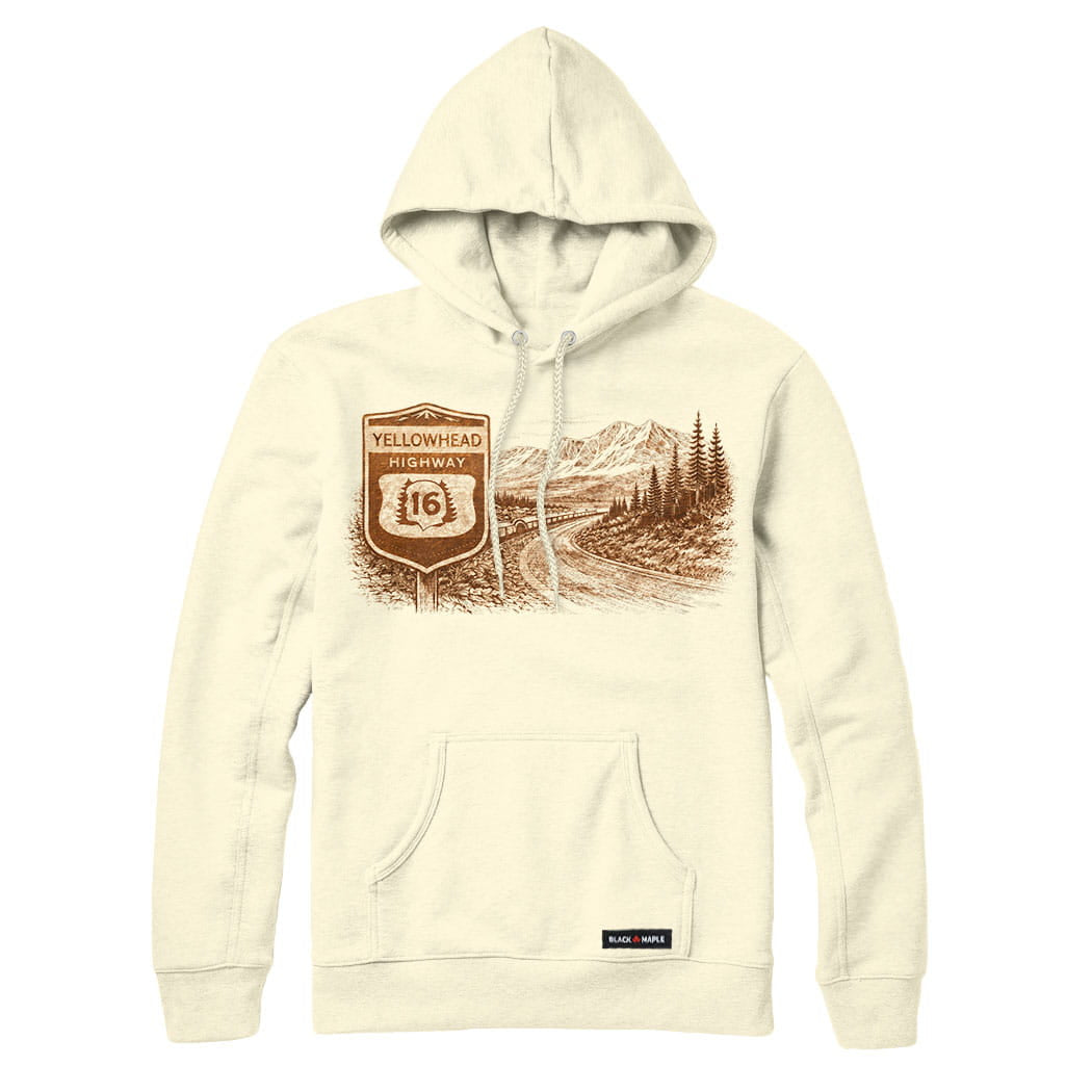 Yellowhead Highway Western Road Trip Sweatshirt or Hoodie