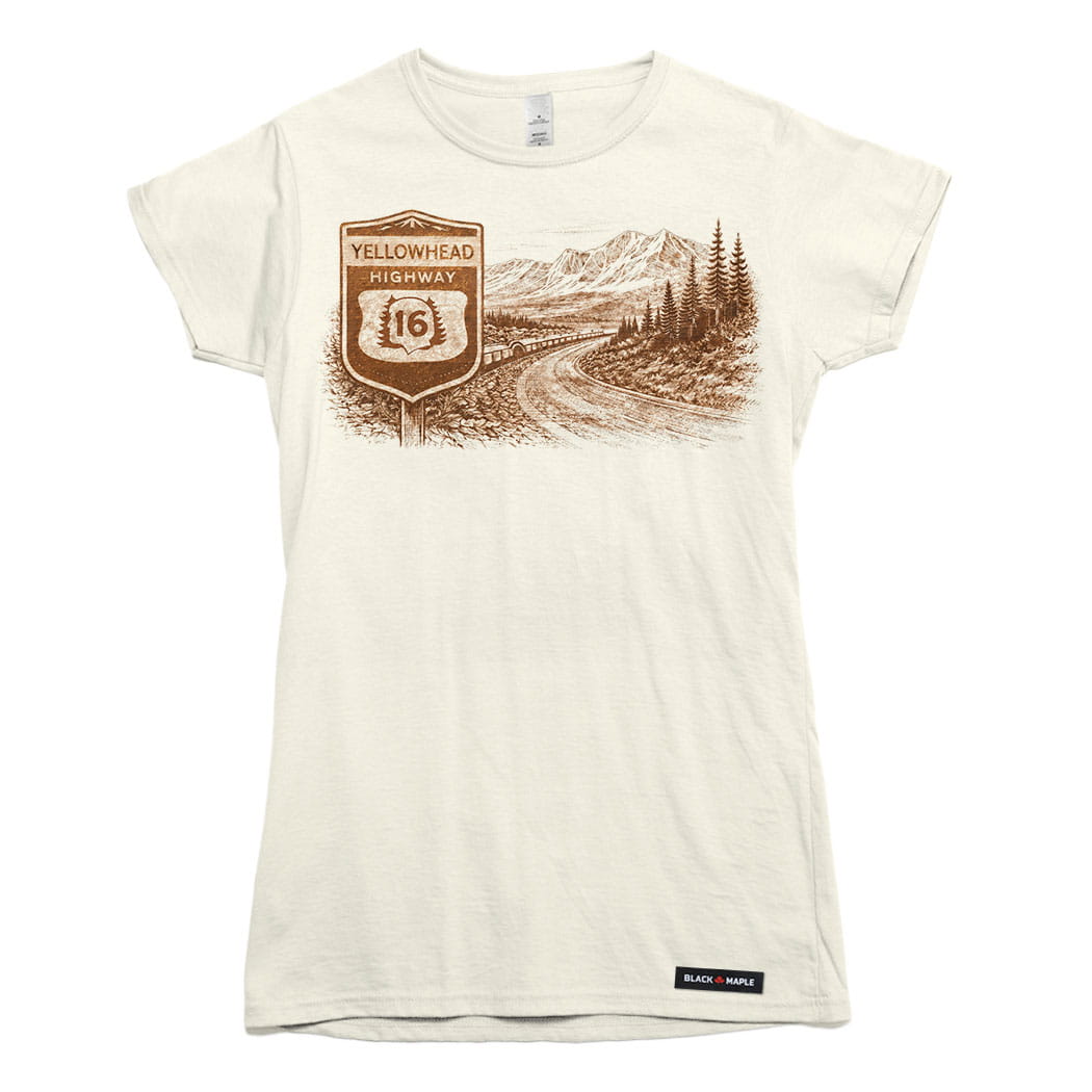 Yellowhead Highway Western Road Trip T-shirt