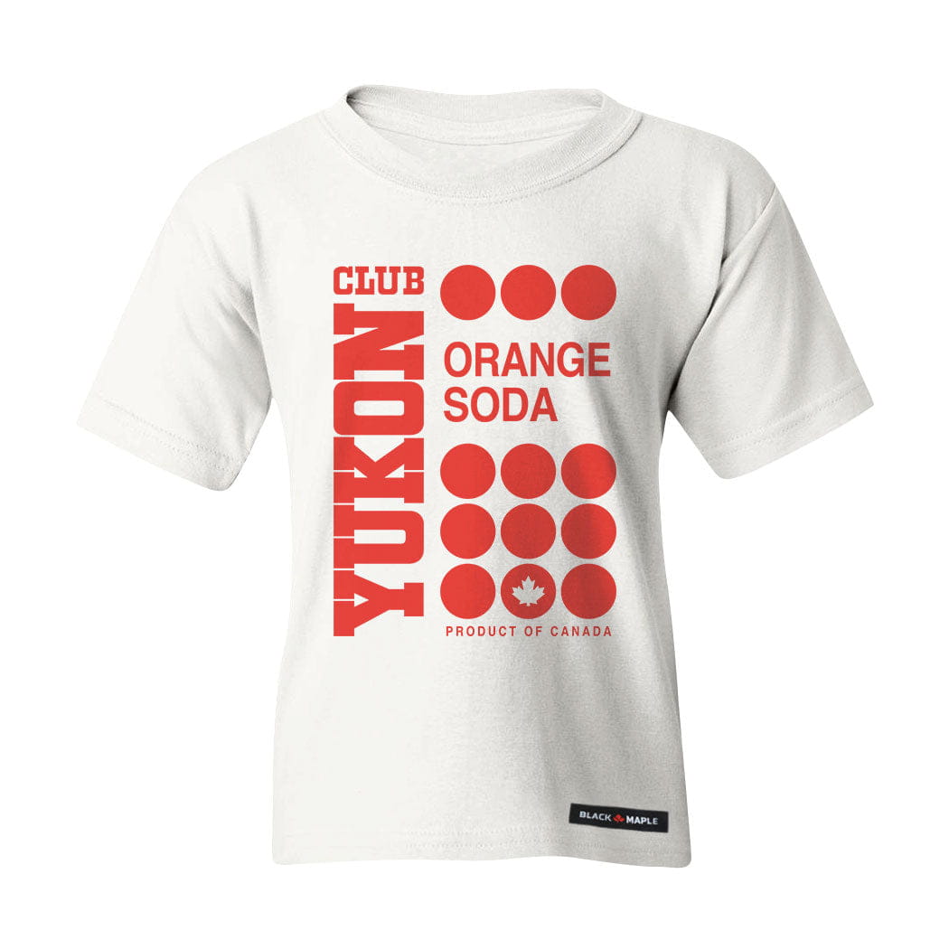 Yukon Club Orange Soda Kids T-shirt