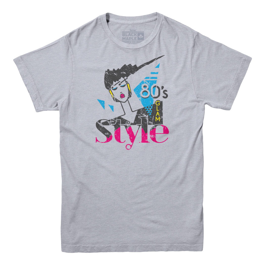 80s Glam Style T-shirt