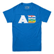 AB Alberta Province Unisex Royal Blue Tee