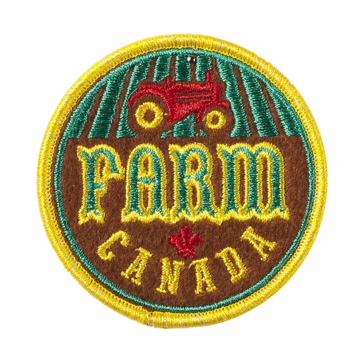 Farm Canada Iron On Patch