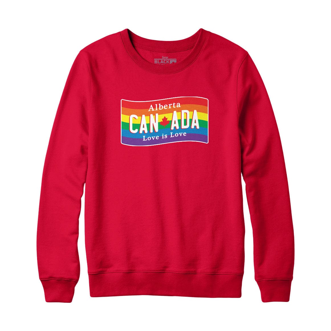 Alberta Love is Love Sweatshirt Hoodie