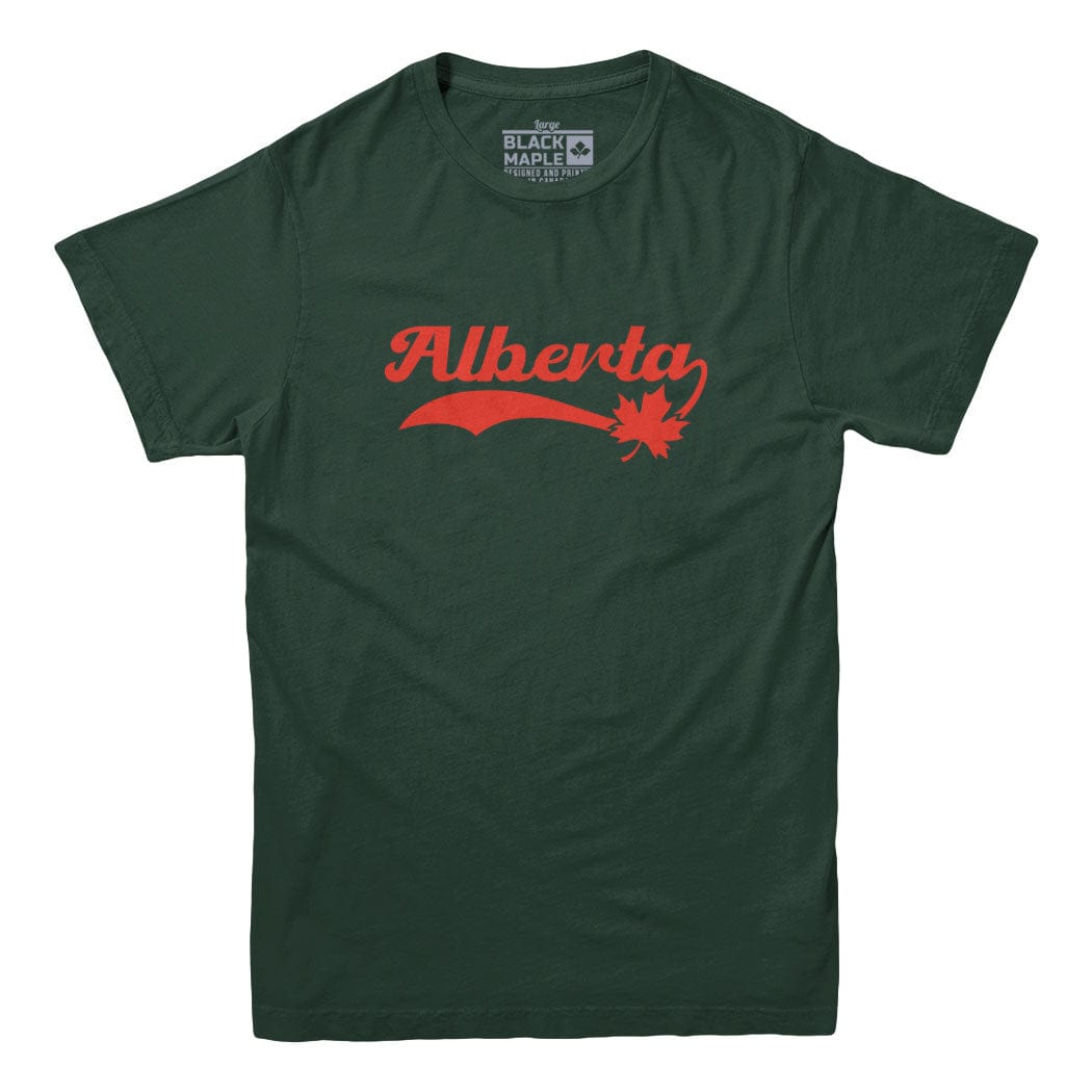 Alberta Retro Baseball Logo T-shirt