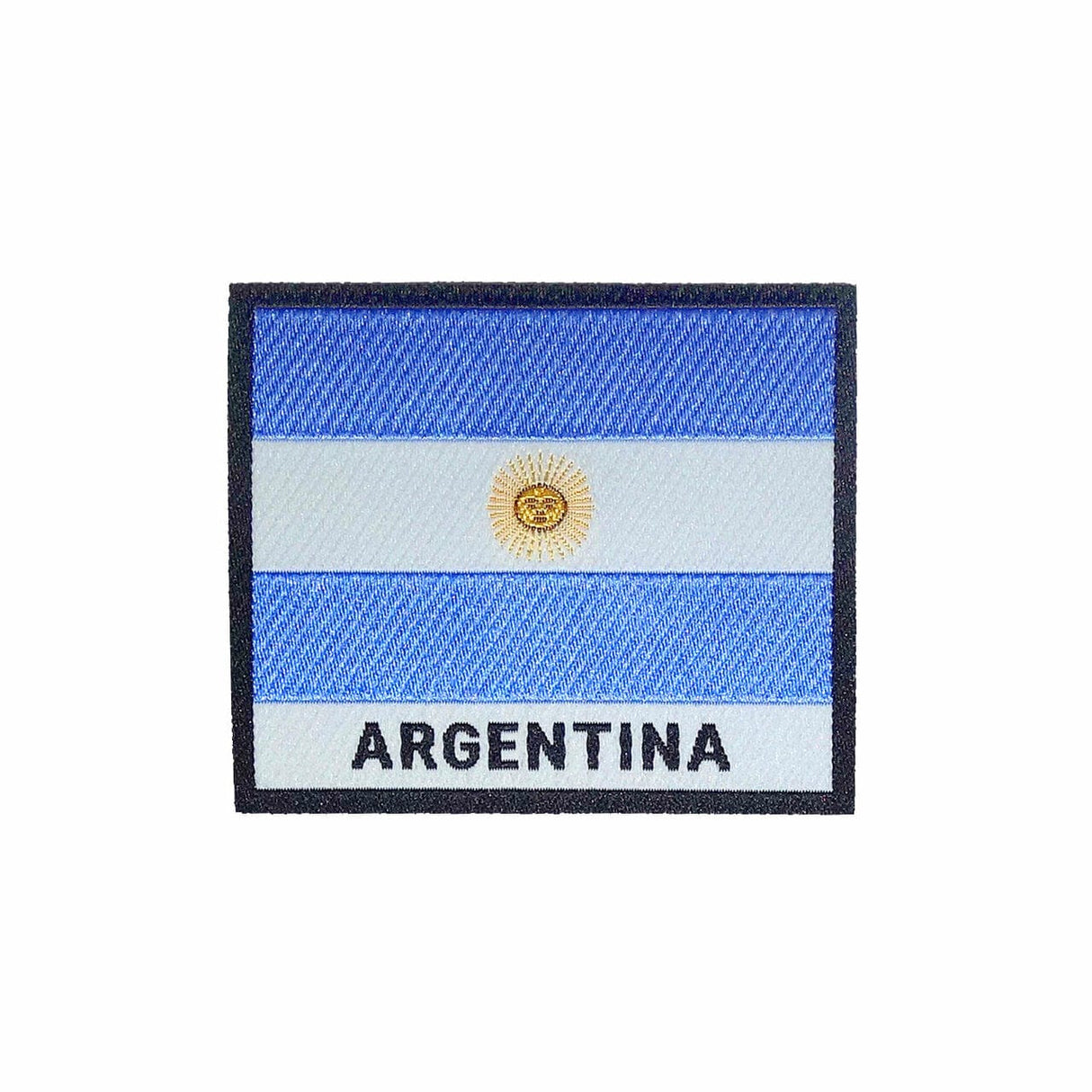 Argentina Flag Iron On Patch