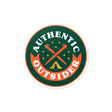 Authentic Outsider Vinyl Sticker