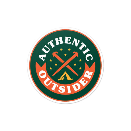 Authentic Outsider Vinyl Sticker