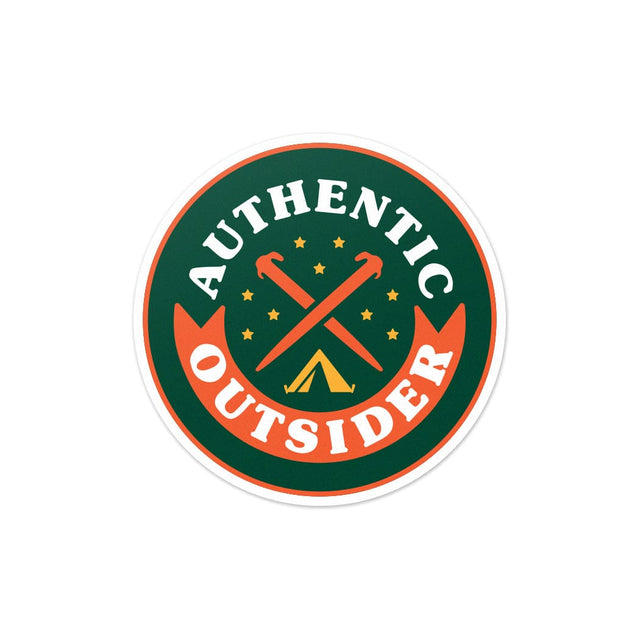 Authentic Outsider Vinyl Sticker
