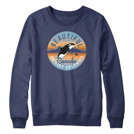 Beautiful BC Whale Crewneck Sweatshirt