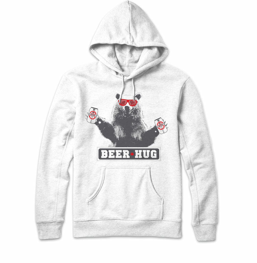 Beer Hugs White Hoody
