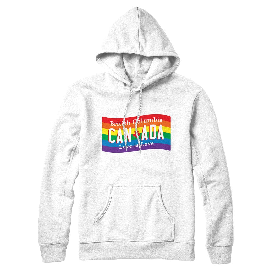 British Columbia Love is Love Sweatshirt Hoodie
