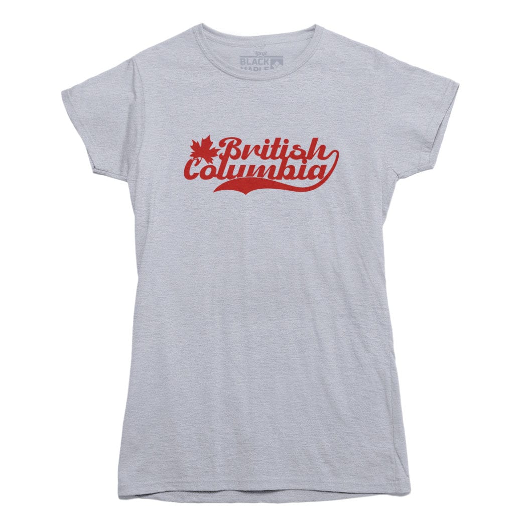 British Columbia Retro Baseball Logo T-shirt