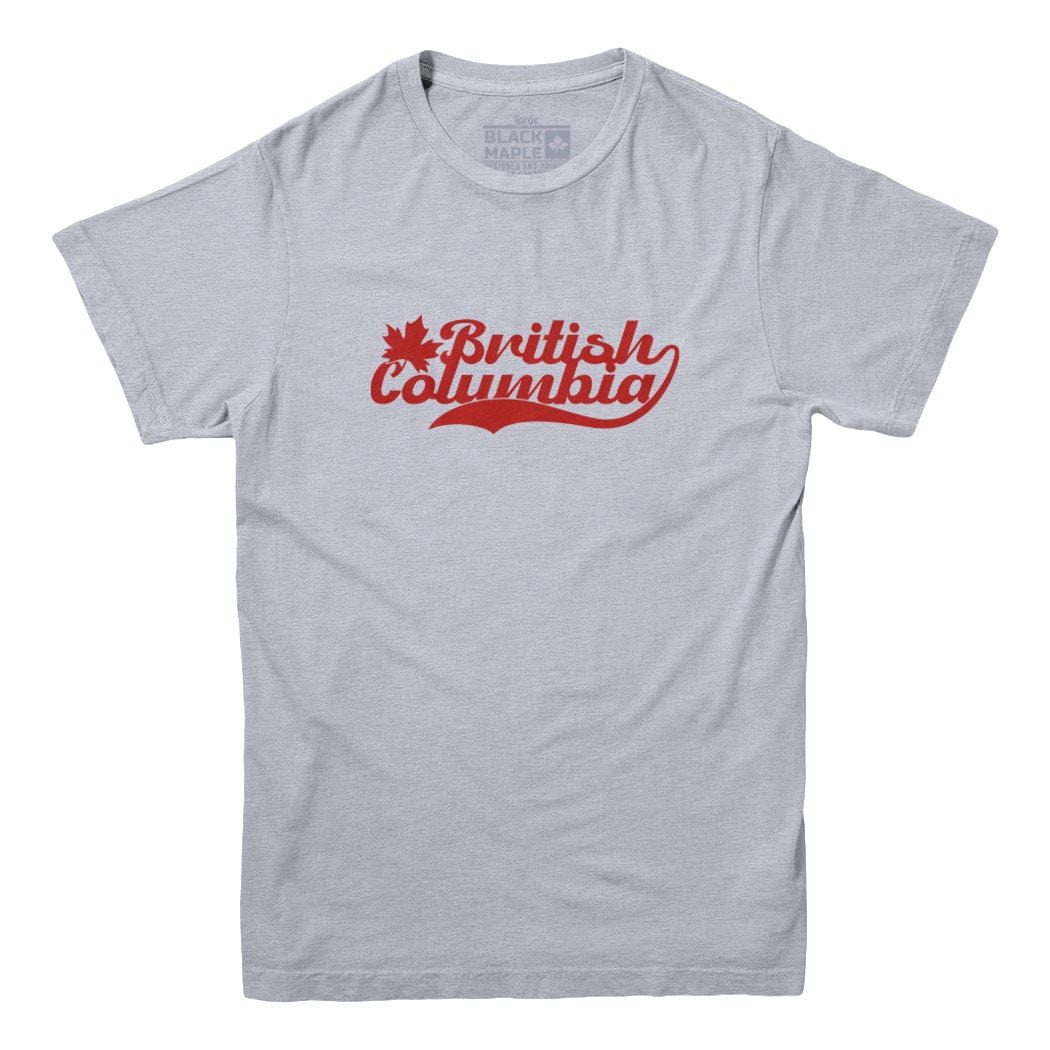 British Columbia Retro Baseball Logo T-shirt