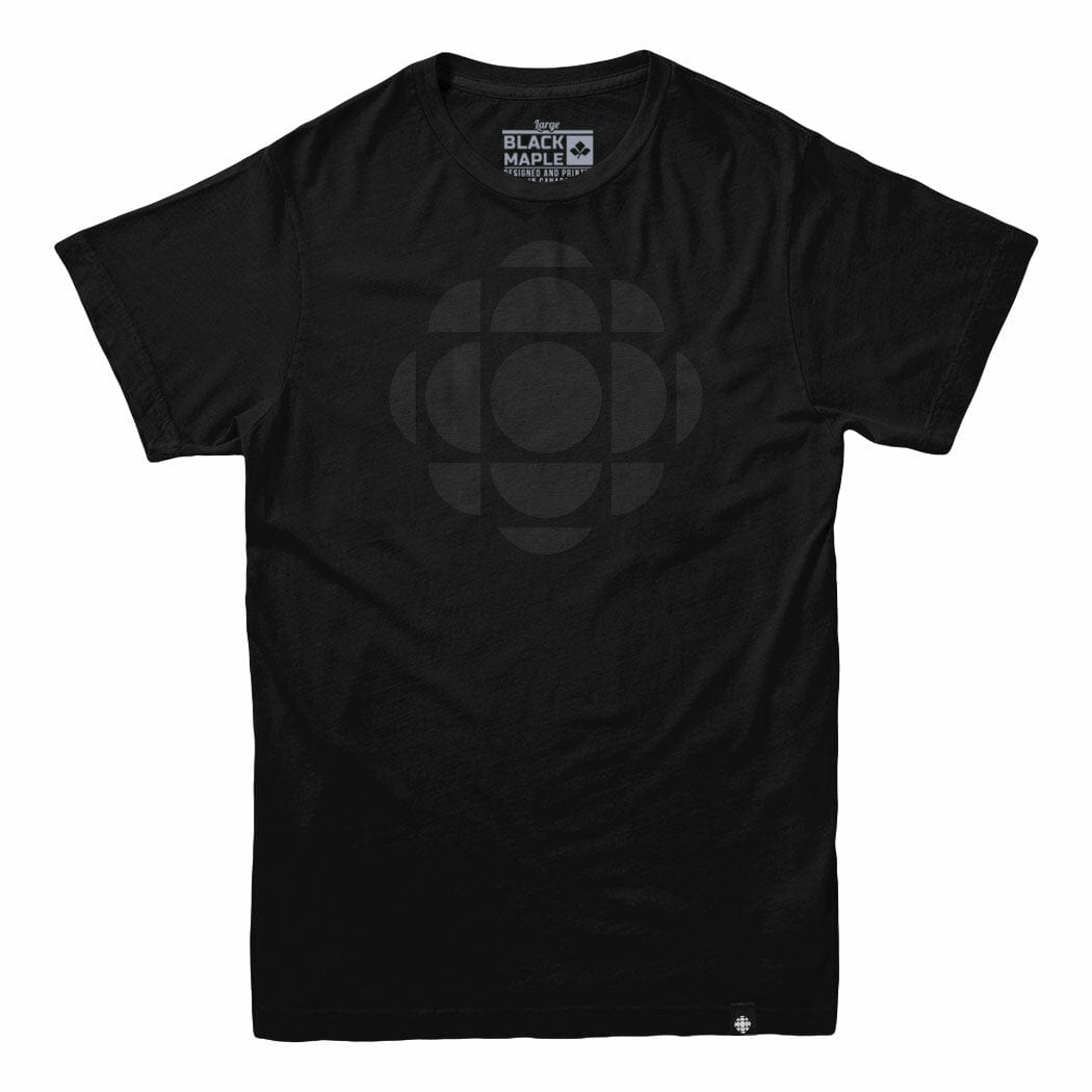 CBC Gem Logo Tone on Tone Men's T-shirt black