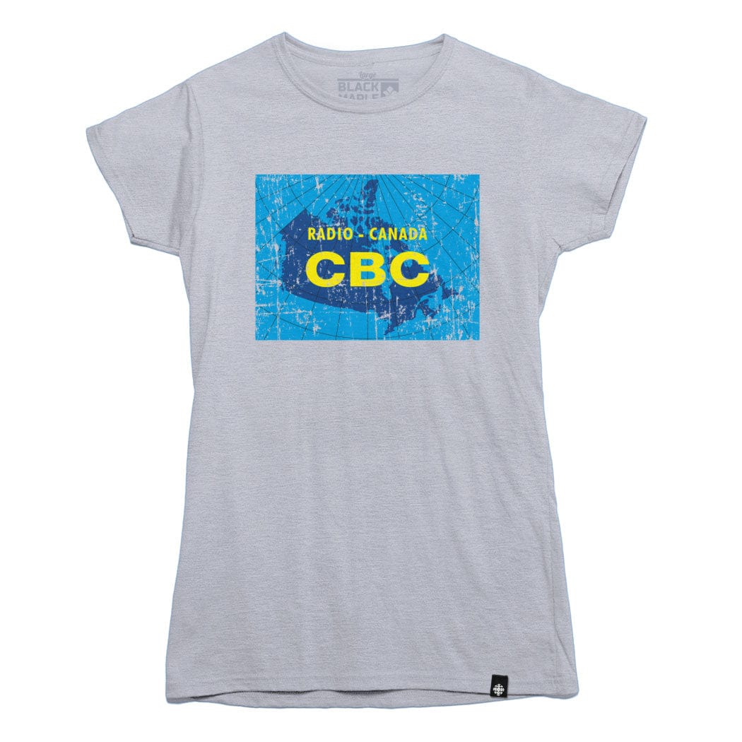 CBC 1958 Distressed Map Logo T-shirt