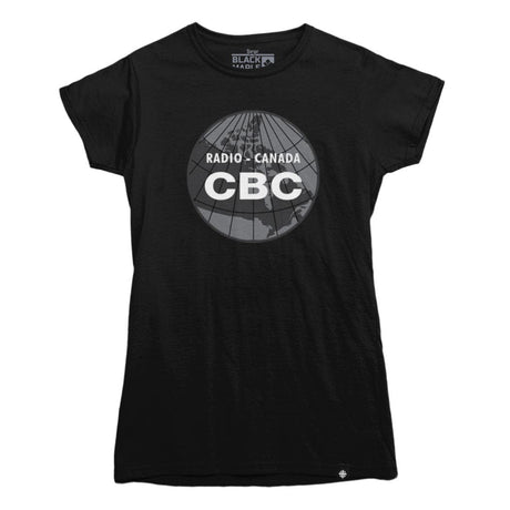 CBC 1958 Vintage Round Map Logo T-shirt