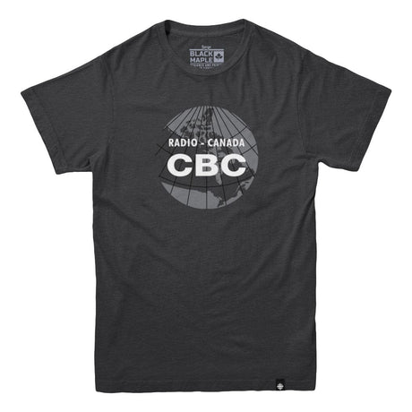 CBC 1958 Vintage Round Map Logo T-shirt