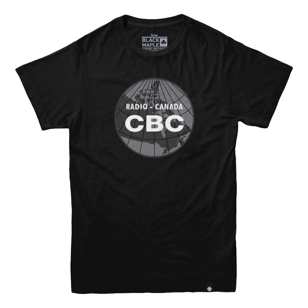 CBC 1958 Vintage Round Map Logo T-shirt