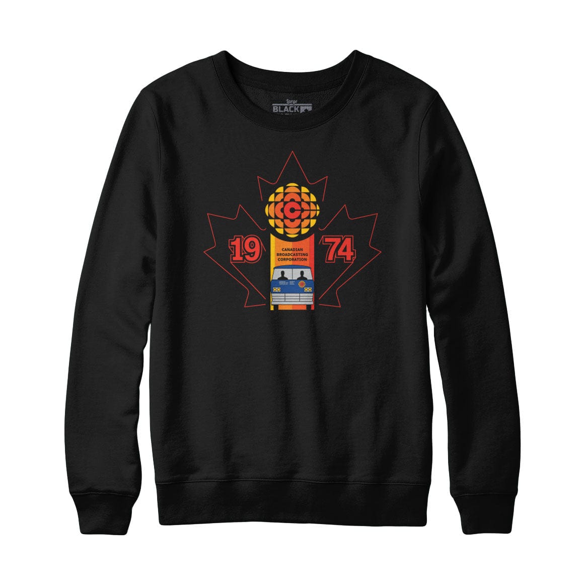 CBC 1974 Reporter Van Sweatshirt and Hoodie