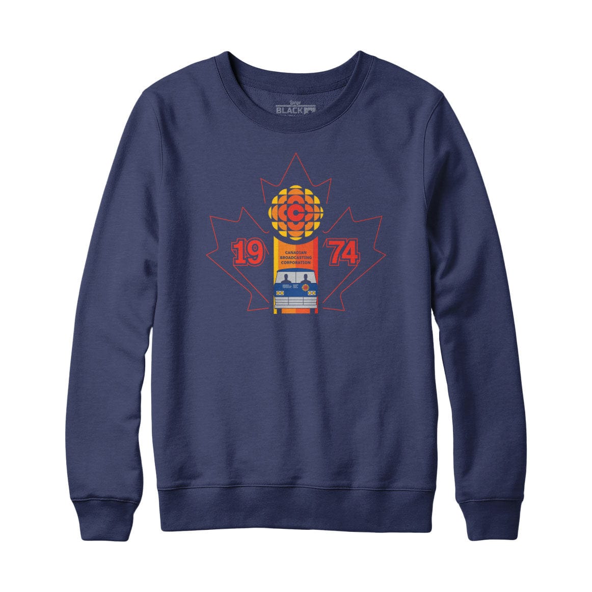 CBC 1974 Reporter Van Sweatshirt and Hoodie