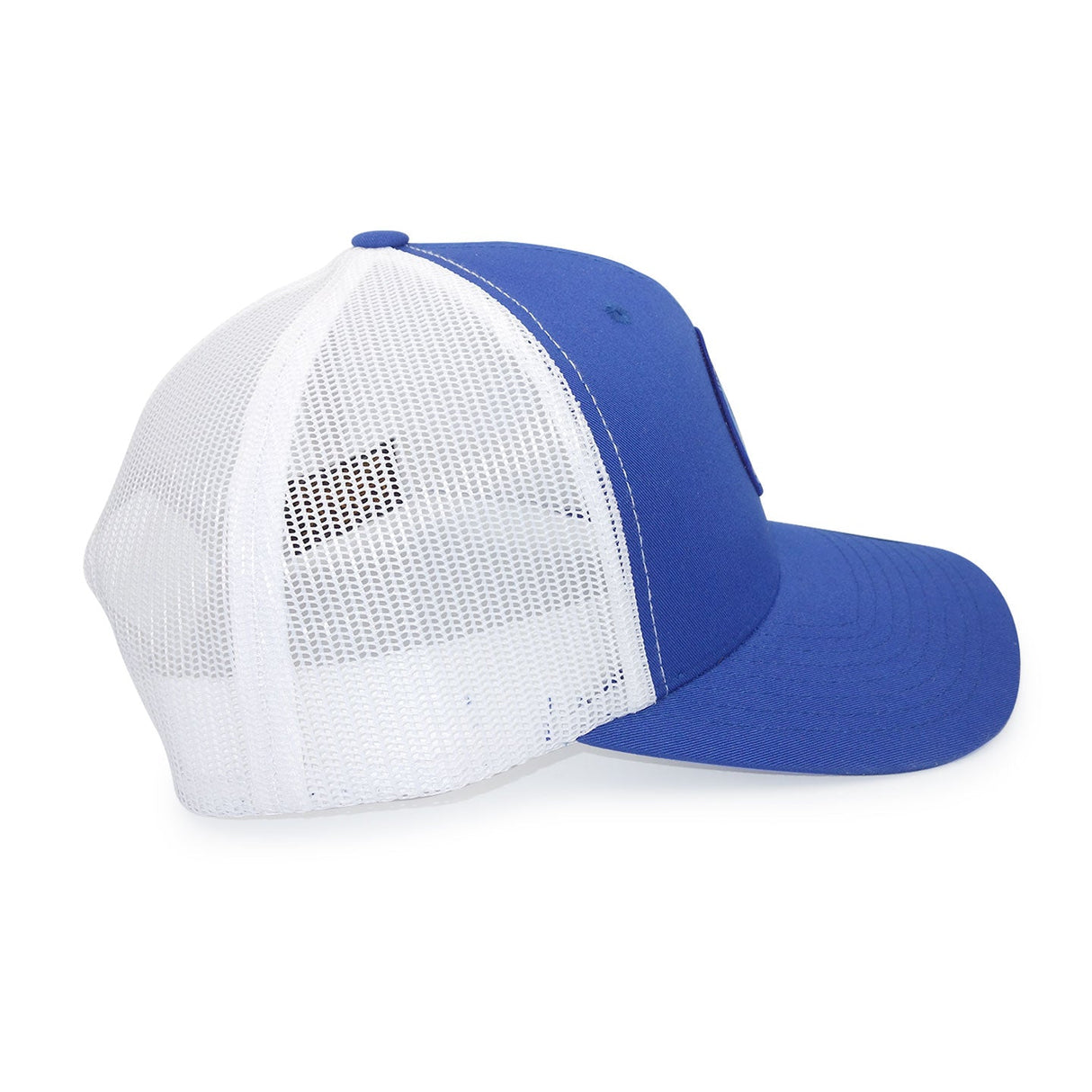 CBC Blue Gem Logo Royal Blue and White Trucker Cap