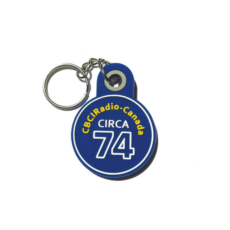 CBC Radio Canada 1974 Vintage Logo 3D PVC Keychain