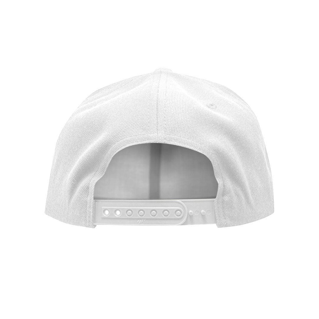 CBC Gem Logo Tone on Tone White Snapback Cap