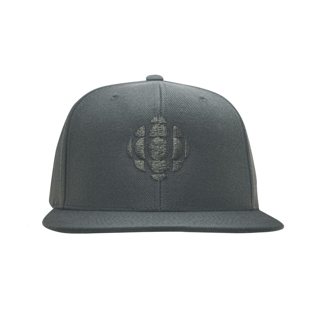 CBC Gem Logo Tone on Tone Charcoal Snapback Cap