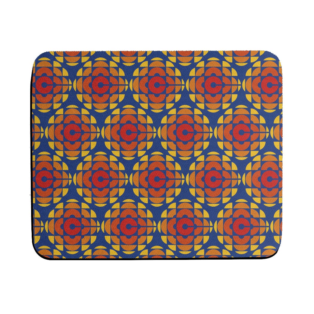 CBC Radio Canada Exploding Pizza Pattern Mousepad