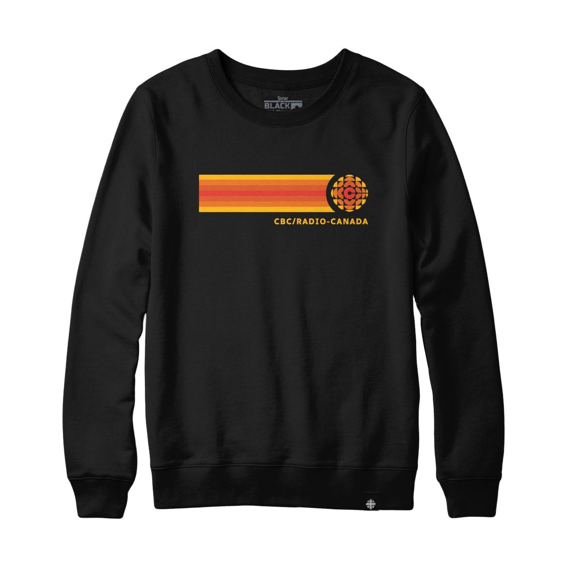 CBC 74 Retro Stripe Sweatshirt and Hoodie