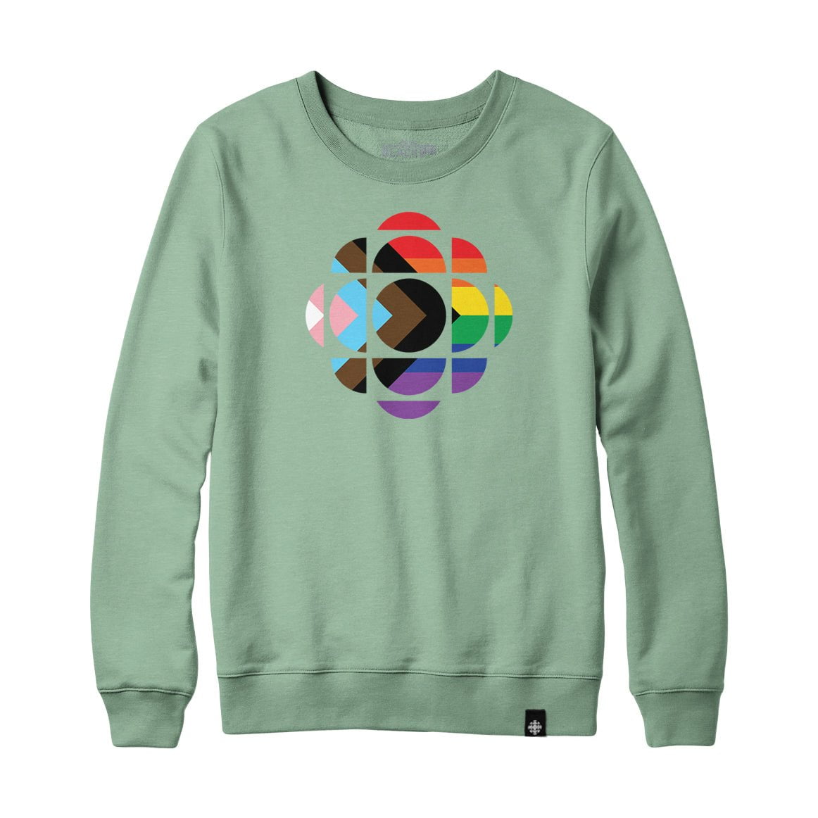 CBC Progress Pride Gem Logo Sweatshirt and Hoodie