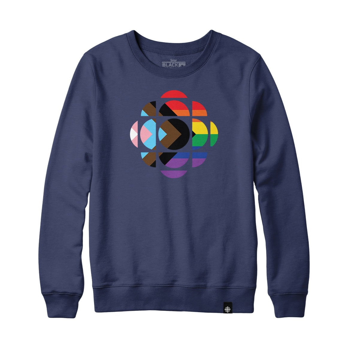 CBC Progress Pride Gem Logo Sweatshirt and Hoodie