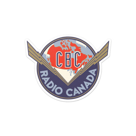 CBC Vintage Lightning Bolt Logo Vinyl Sticker