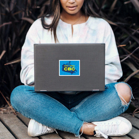 CBC Vintage Map Logo Vinyl Sticker