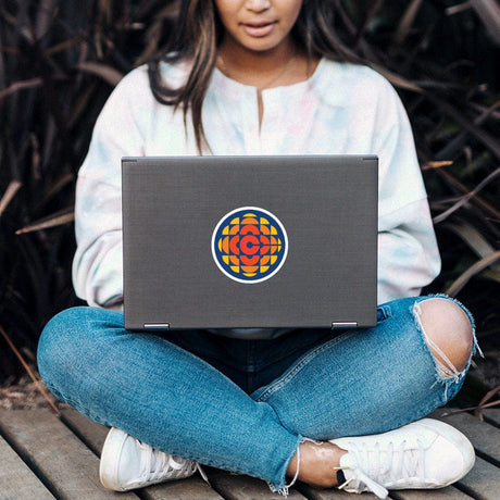 CBC Exploding Pizza Logo Vinyl Sticker