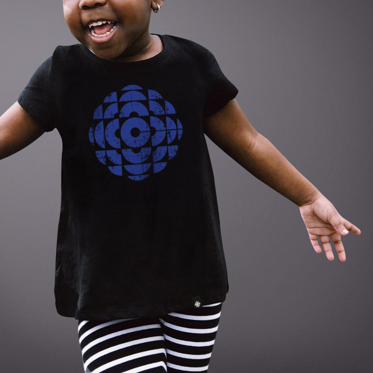 CBC 1986-92 Blue Logo Youth Tee Black