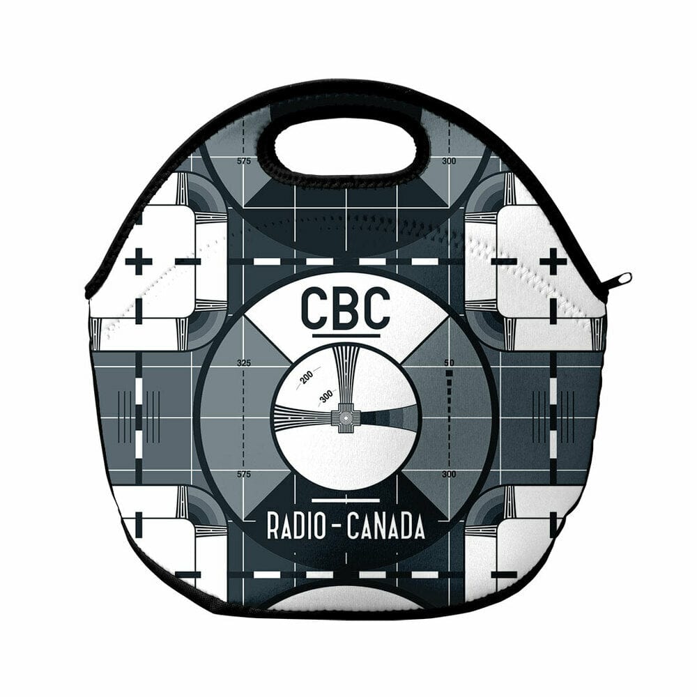 CBC TV Test Pattern Lunch Bag